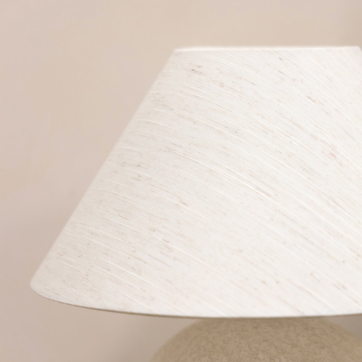 Banse - Stone Ceramic Coolie Shade Table Lamp