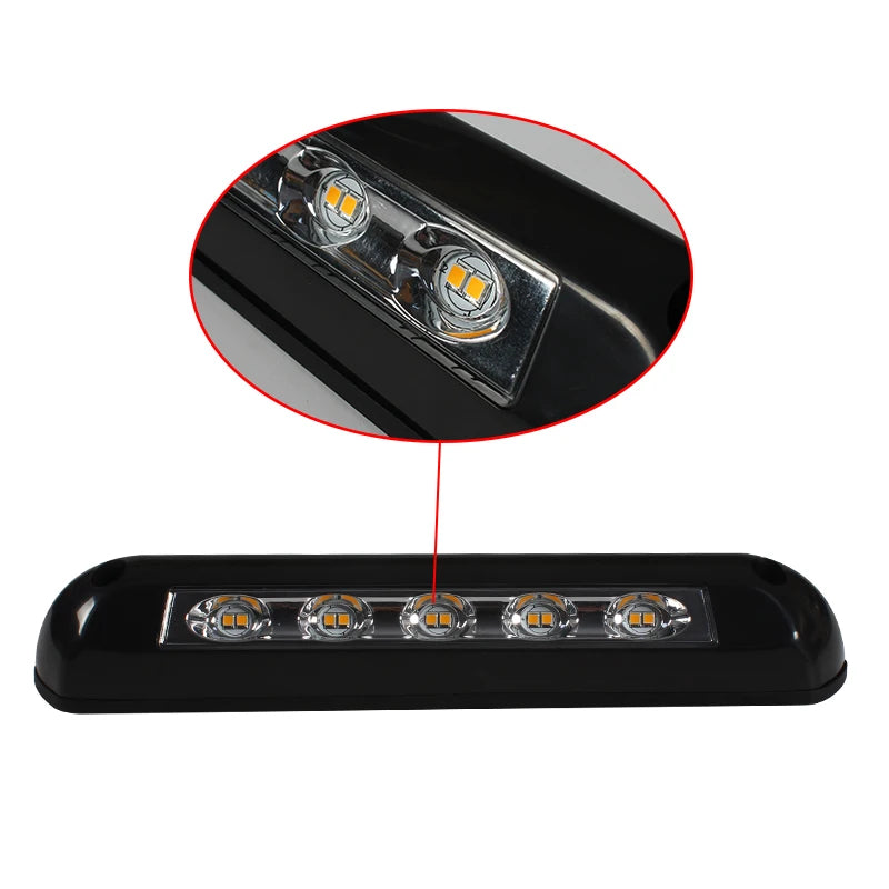 RV LED Light Waterproof Wall Lamps Exterior Light Bar Camper